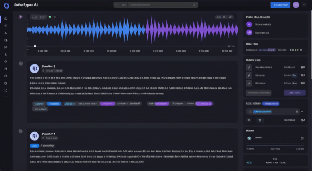 Echotyper AI dashboard